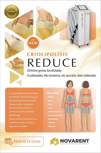 Alquiler Criolipolisis Plana Meditea - Novarent Oeste