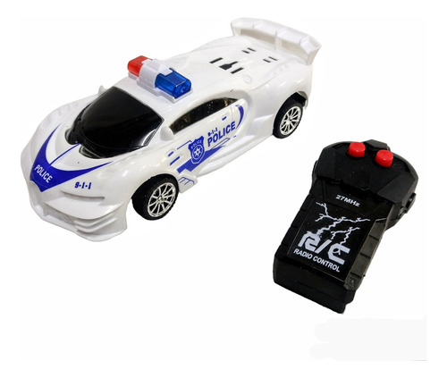 Auto R/c Policia Model Car Police Sebigus Radio Control 