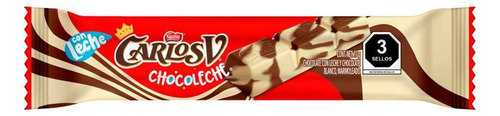 Chocolate con Leche Marmolado Chocoleche Carlos V  17 g