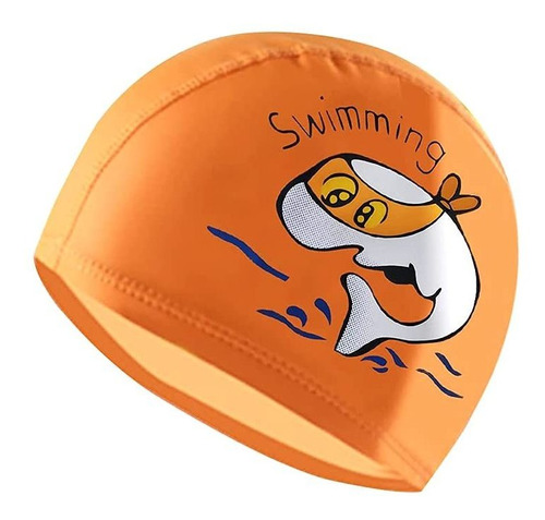 Gorro Natacion Para Niño 6 12 Año Comodo Poliuretano