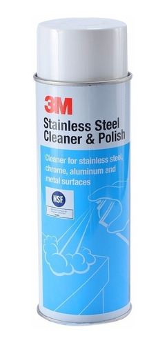 Limpia Acero Inoxidable 3m Steel Cleaner Tamaño Grande 600gr