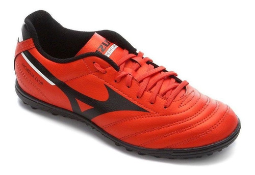 Chuteira Society Mizuno Morelia Club As Masculino - Laranja/
