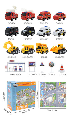 Juego De Maquetas De Coche B Children's Alloy Alloy Fir 3008