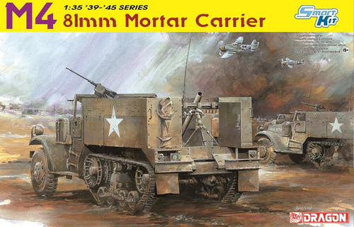 Dragon 6361 M4 81mm Mortar Carrier 1:35 Gris