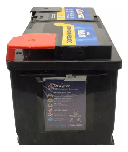 Bateria Mateo 12x110b Sprinter,master,iveco,agrale Derecho