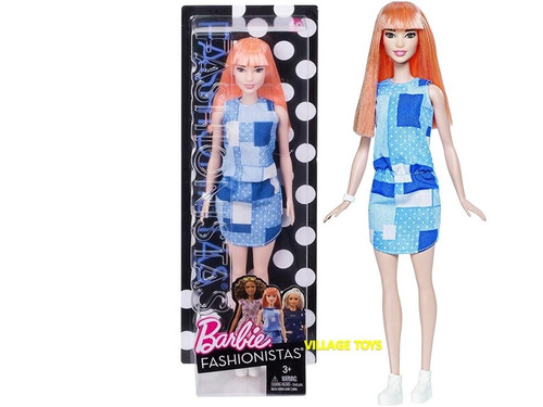 Barbie Fashionista 60 Patchwork Denim