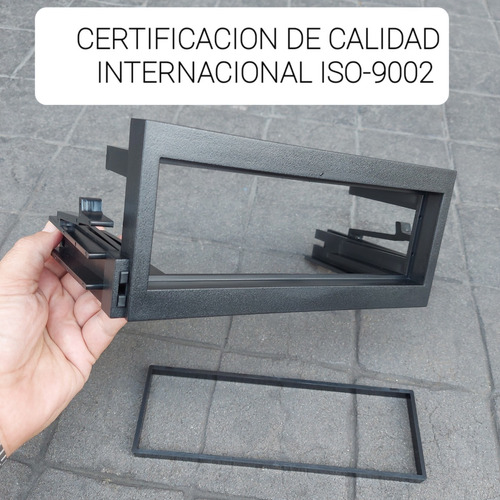 Base Frente Estereo 1 Din Camioneta Chevrolet 1995/2001 Pick