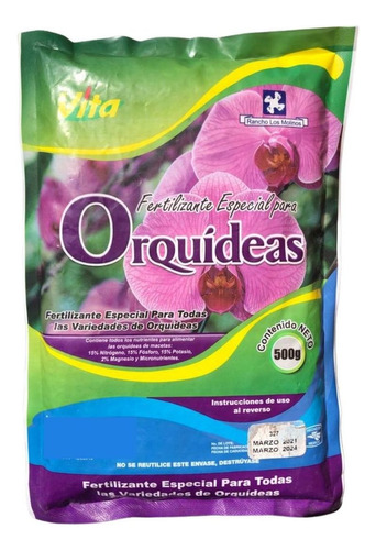 Fertilizante Para Orquídeas 500g Toda Clase De Orquídeas