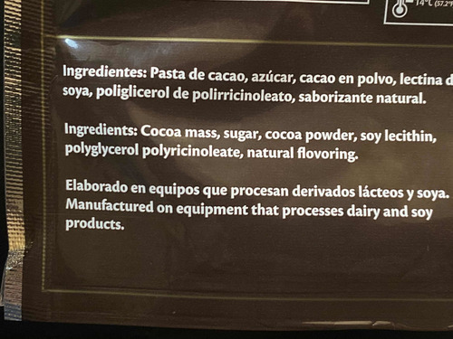 1 Kg Chocolate Amargo 70% Callebaut Sicao Reposteria Chef