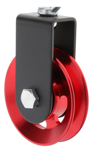 2 Polea De Construcción De Cable De Fitness Rojo