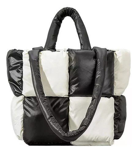 Bolsa Acolchada Para Mujer Puffer Bag Puffy Tote Bagdown U.