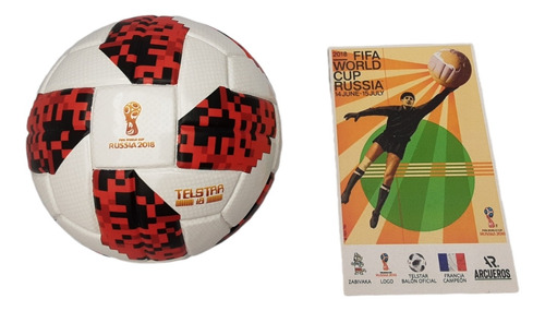 Balón Para Fútbol 11 Estilo Mundial Final Rusia 2018