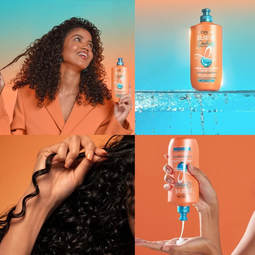 Shampoo Condicionador Elseve Creme Pentear Cachos Dos Sonhos