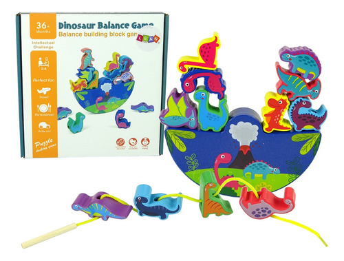 Juego Madera Tetris Balancin Montessori Educativo Para Bebe