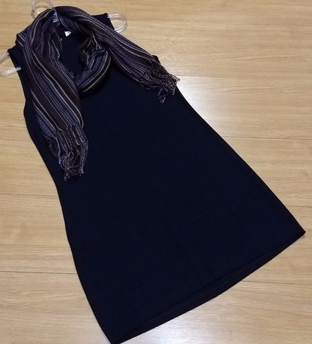 Vestido Feminino Básico De Malha Gola Alta Roupas Femininas