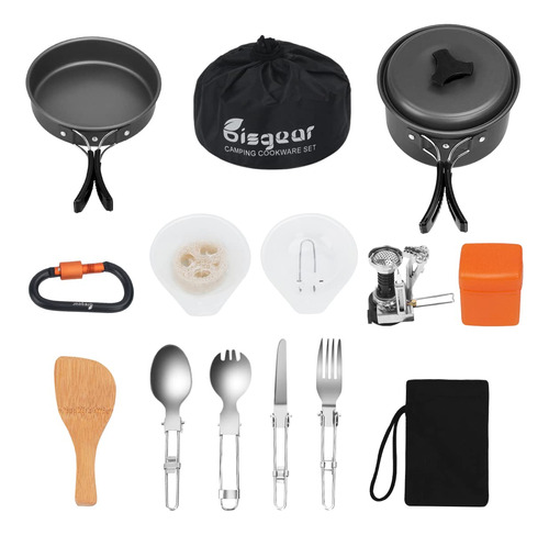 8pcs De Cocinar Al Aire Libre Portable Set Camping Senderism