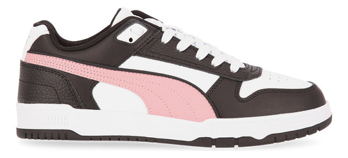 Zapatillas Urbanas Puma Rbd Game Low En Blanco Y Rosa