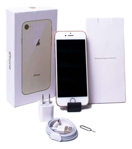  iPhone 8 64 Gb Dorado Caja Origina Accesorios Grado A (Reacondicionado)