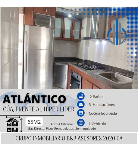 Apartamento Conjunto Residencias Atlántico Cúa 