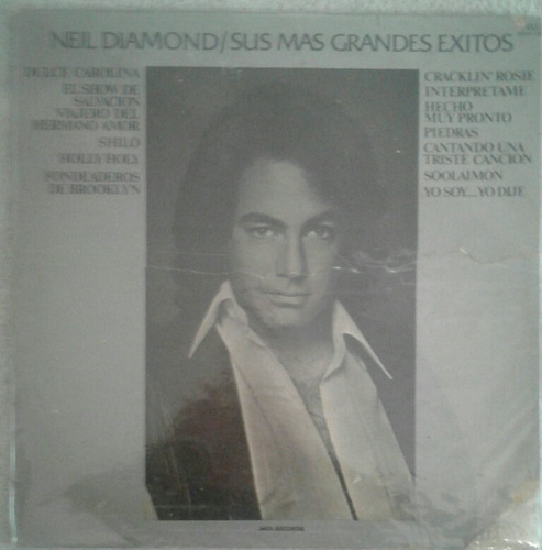 Vinilo Original Neil Diamond Sus Mas Grandes Éxitos 1974 