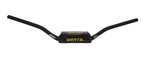 Manubrio Enduro Wirtz Wr5 De 28mm Fatbar Alto Aluminio Pad