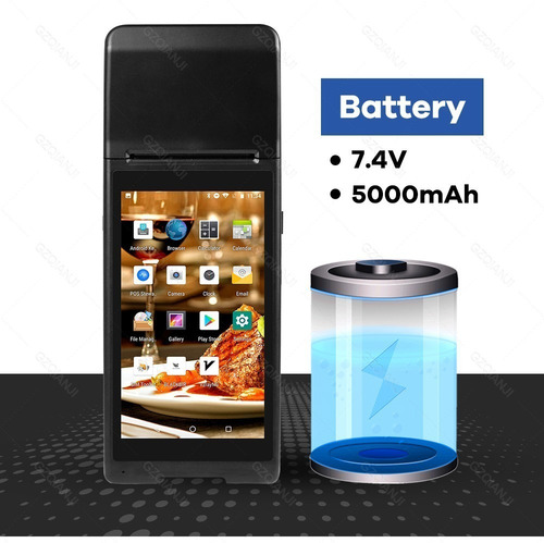 Mini Impresora Térmica De Recibos Pos Portátil Android 8.1 P