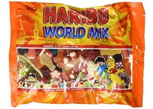 Dulce De Gomita, Haribo Mezcla Mundial De Francia 500 Gramos