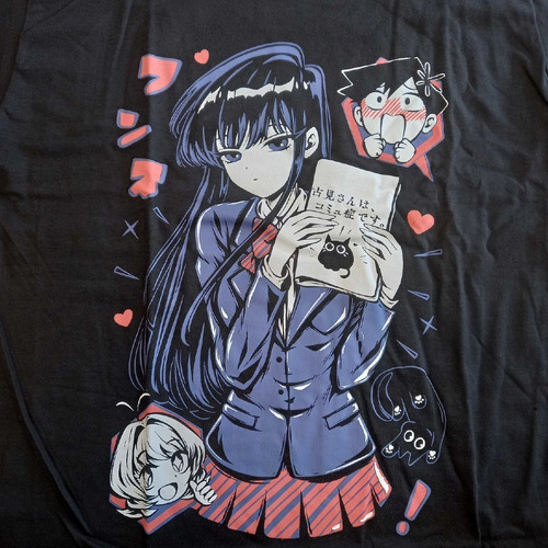 Remera Serigrafia Komi San Tadano Najimi Gastovic Anime