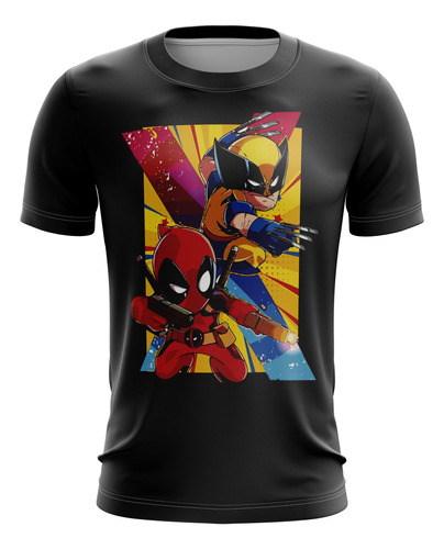 Playera Sublimada Deadpool & Wolverine X Talla Extra