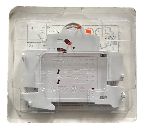 Allen Bradley 189-ascr3 Ser D Contactor Auxiliar