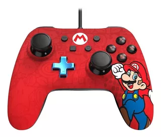 Controle joystick ACCO Brands PowerA Wired Controller Nintendo Switch mario