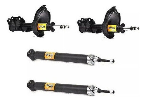 Jgo 4 Amortiguadores Gas Tras + Del Grob Attitude 06 - 11
