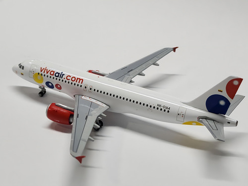 Avión A Escala Viva Air Airbus A320 Gemini Jets Escala 1/400