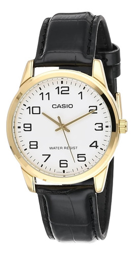 Casio Reloj De Cuarzo Japonés Para Hombre Con Correa De Cuer