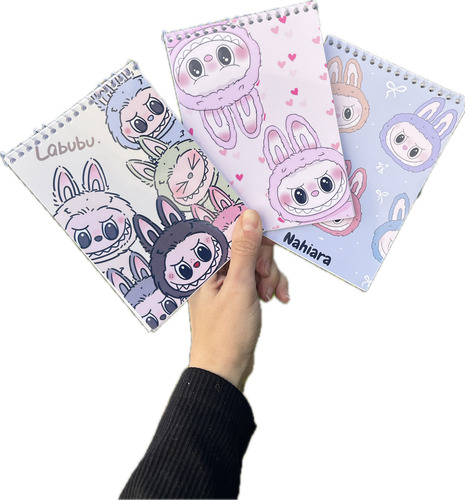 Anotadores Temático Labubu Souvenirs X20 Tamaño 10x15cm