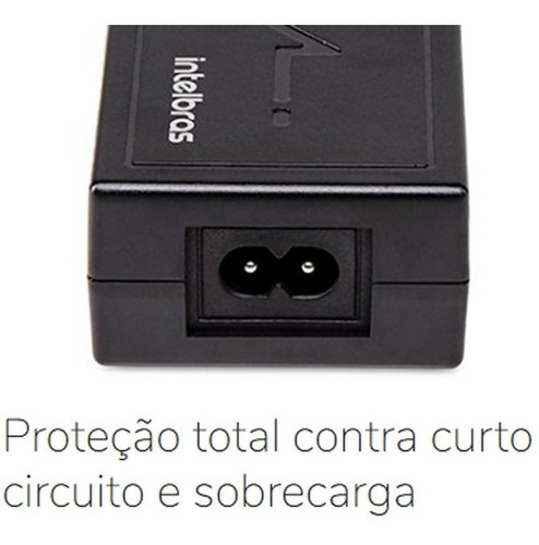 Imagem 2 de 2 de Ef 1205 Fonte Conversor Aut Ac/dc 12,8v 5a Intelbras