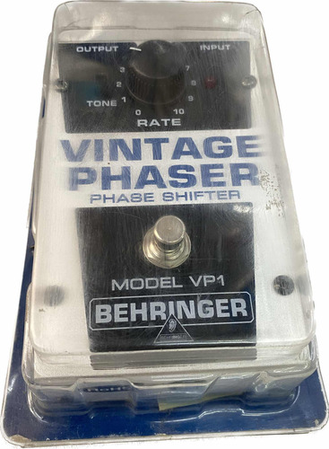 Pedal Behringer Vp1 Vintage Phaser Shifter Novo Original