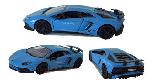 Lamborghini Aventador Sv Coupé Miniatura Carrinho Ferro 