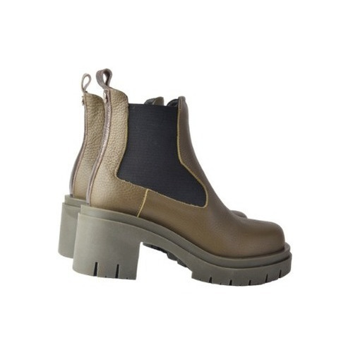 Imagen 3 de 9 de Botas Botines De Cuero Elástico De Mujer - Blunt - Ferraro