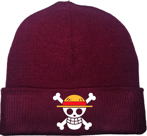 Gorro Lana One Piece Anime Manga Vt Tv Estampado Urbanoz 