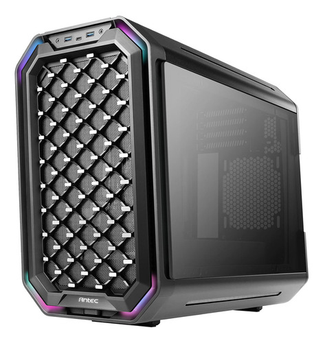 Gabinete Gamer Antec Dark Cube Vidrio Templado O Mesh Negro