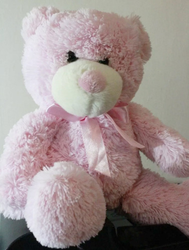 Peluche Oso Rosado  Animal Adventure 29 Cm Usa