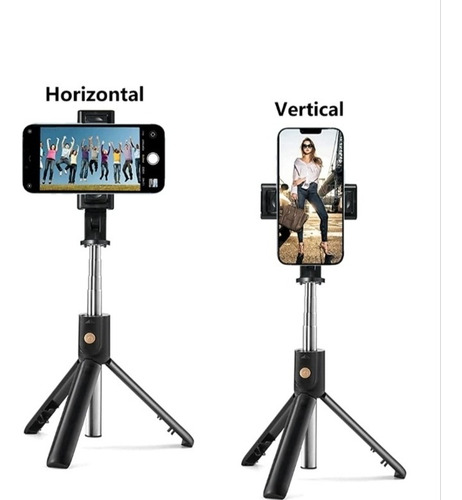 Selfie Stick Para Celular, Control Bt. Palo Selfie Trípode.