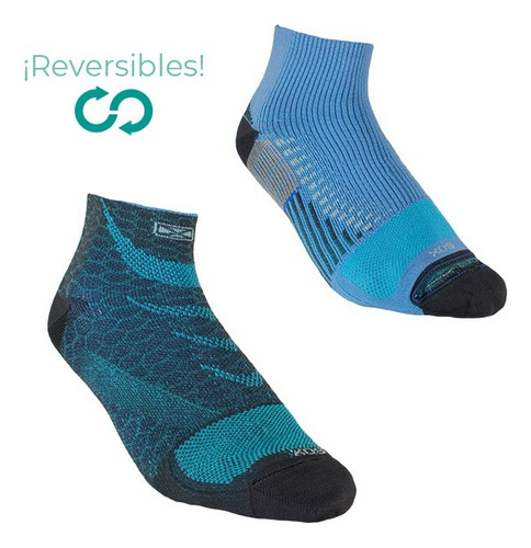 Medias Compresión Sox Reversible Running Urbana Trail Corta