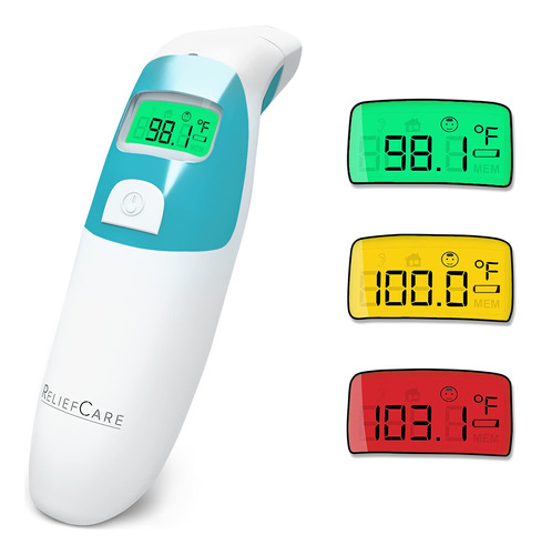 Termómetro Digital Para Frente Y Oído, Modo Dual, Termóm.