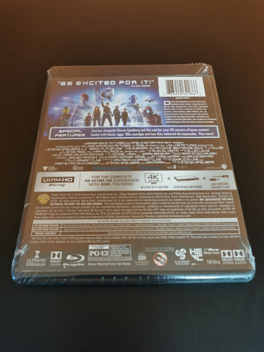 Ready Player One 4k + Blu-ray