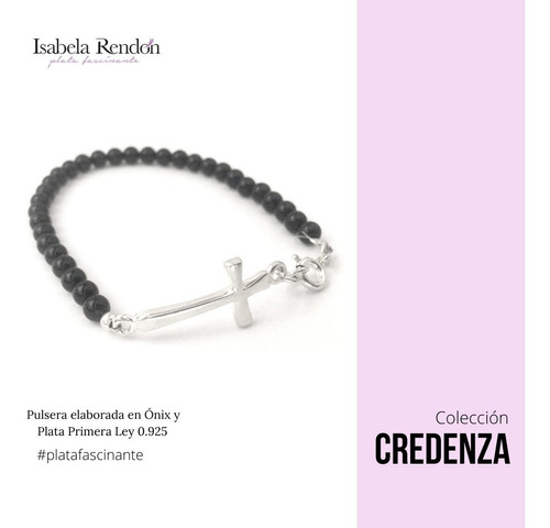 Pulsera Plata Primera Ley 0.925 . Colección Credenza