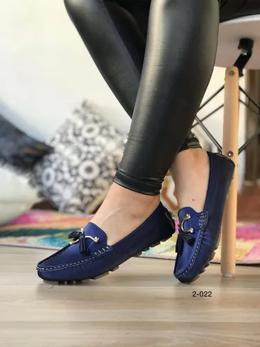 Mocasines Mujer Azul Oscuro | MercadoLibre 📦