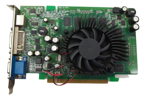Placa De Vídeo Geforce 8500gt 256mb Ddr2 128bits Pci-e (Usado)