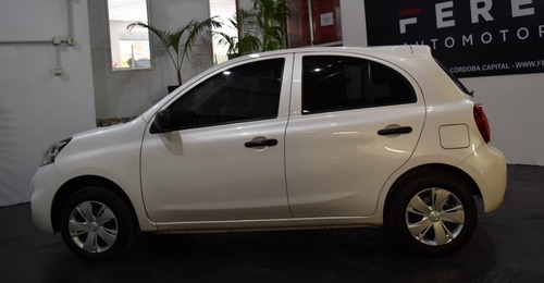 Nissan March Active 2017 Blanco Nafta En Muy Buen Estado!!!